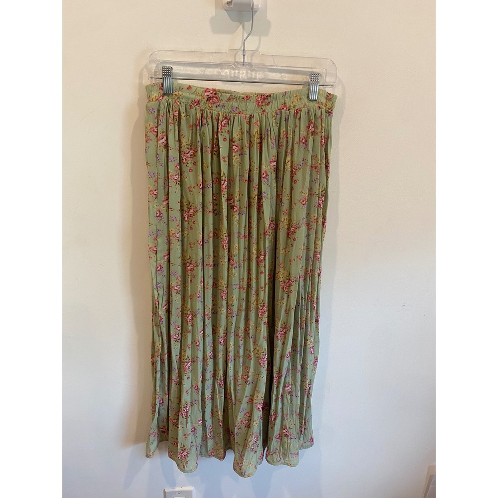 Vintage 90's Rampage Floral Maxi Skirt‎
